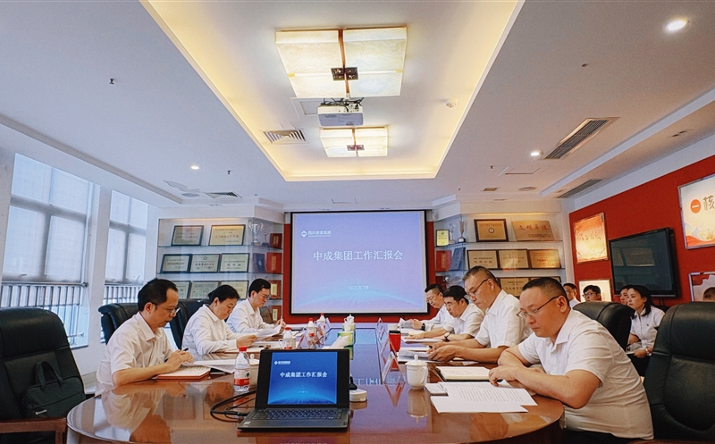 四盘缠源集团向导赴中成集团调研指导事情