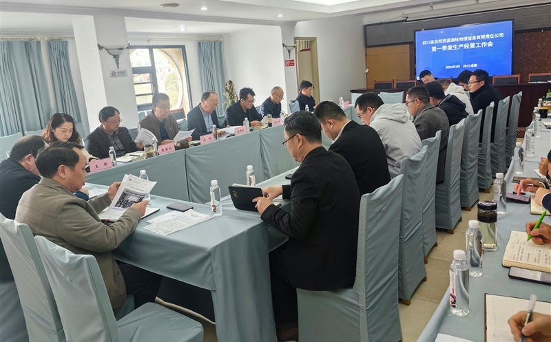 测绘公司召开2026年第一季度生产谋划事情会