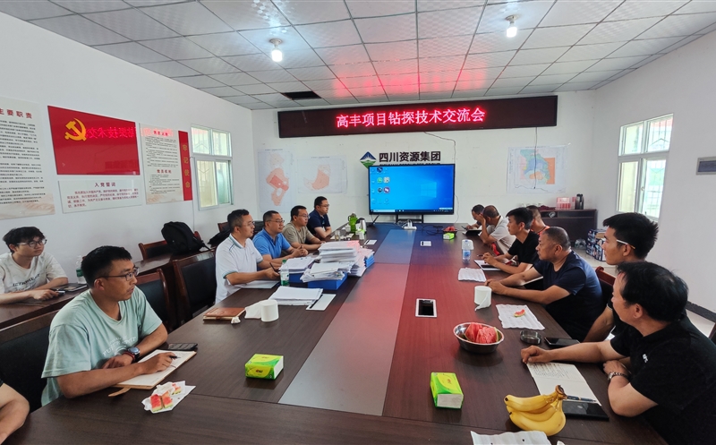 鑫顺矿业向导带队赴甘洛县高丰项目调研督导