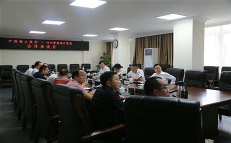 中国稀土集团副总司理胡谷华一行到四盘缠源地矿集团调研交流