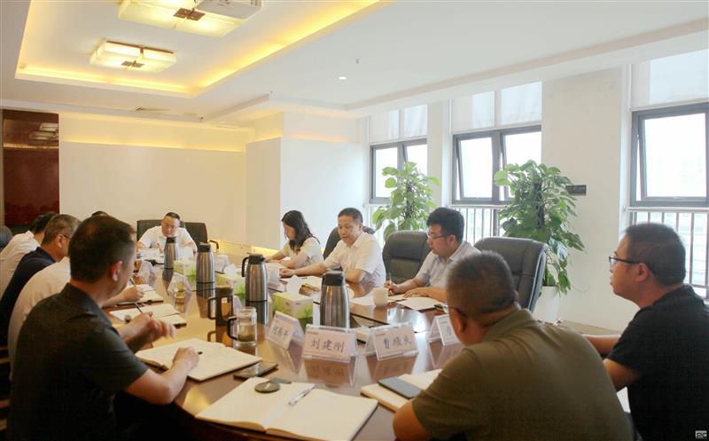 省js6666zs金沙投资集团向导赴中成集团开展工程建设领域突出问题整改专题调研